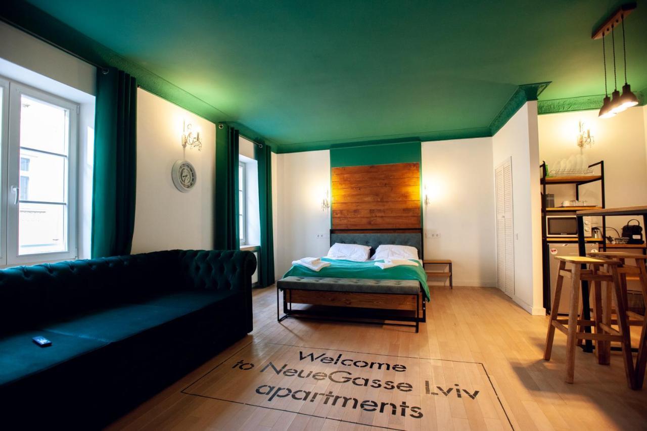 Neue Gasse Lviv Apartments Luaran gambar