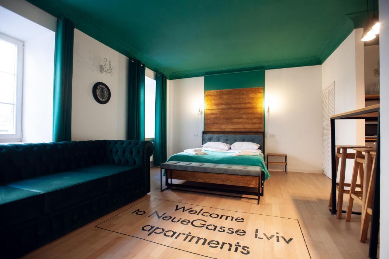 Neue Gasse Lviv Apartments Luaran gambar